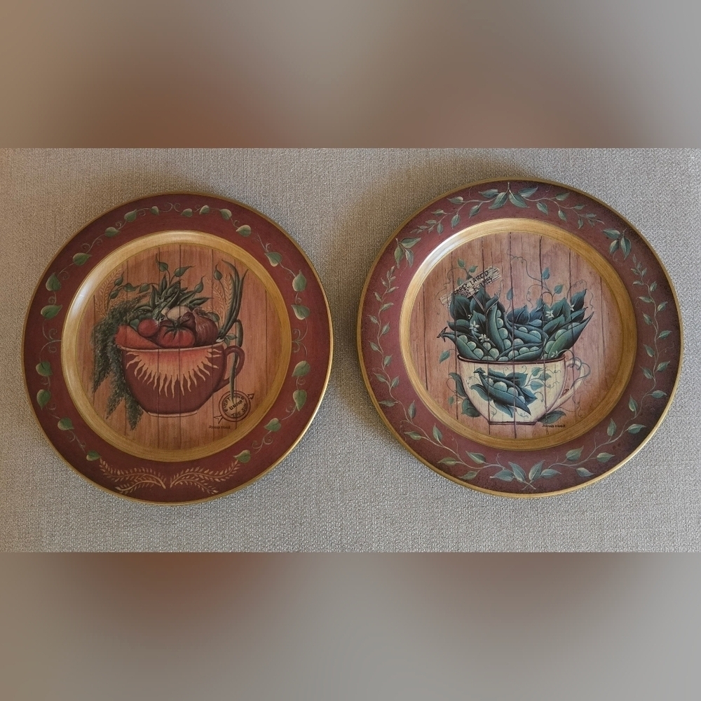 NWOT | Jodene Kilner | Decorative Home & Kitchen Decor Plate Set | Art